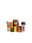 100% whey 900g pote - new millen + kit new millen + coqueteleira