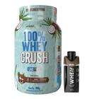 100% Whey Crush 900g - Zero Lactose/Glúten - Under Labz + Whey Shake - 250ml - Dux