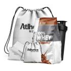 100% Whey Flavour (sc) 900g + Kit Academia Branco - Atlhetica Nutrition (chocolate)