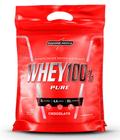 100% Whey Pure Pouch Integralmedica Pote 900G - Chocolate