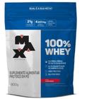 100% Whey refil 900g Max Titanium Proteina Concentrada WPC