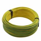 100m Cabo Flex. Automotivo 0.50mm Amarelo e Verde - Cód.9263