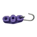 100pcs Esticador P/ Fio Fe (drop) Fibra E Cabo Utp Roxo