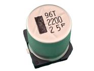 100x Capacitor Eletrolitico 2200uf/25v Smd 105 16x17mm