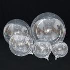 10un Balão Bubble Transparente Cristal Bobo 5" 10" 18" 24" Polegadas