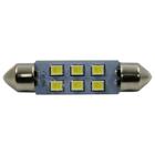 10un Lâmpada Led Torpedo Branca 42mm Teto Placa 24v