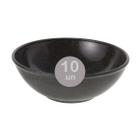 10un Tigela bowl 1lt salada petisco Preto - Evo