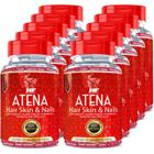 10x Atena Hair Skin Nails Hf Suplements 30caps