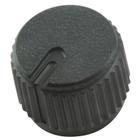 10x Botão Knob Para Ventilador s/ Parafuso - Ad215 - Preto