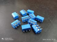 10x Conector Borne Kre 3 Vias Mini Kf301 Kefa