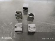 10x Conector Rj50 Femea 10 Vias 90