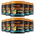 10x Creatina (300g) - Com Sabor - AGE - (300g) - AGE