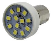 10x Lampada Superled 12 Leds Lanterna Luz Ré 6500k - 10pc