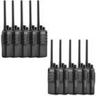 10x Rádio Comunicador INTELBRAS RC3002 G2 - Walkie Talkie HT