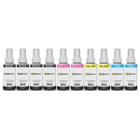 10x Refil Tinta New Print Para Epson 664 L355 L375 L395 L120