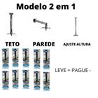 10x Suporte de Teto ou Parede para Projetor 2 em 1 - MT305-PR - Multivisão