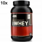 10X Whey Protein 100% Gold Standard - 909g Baunilha - Optimum Nutrition