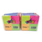 12 Blocos Auto Adesivos Sticky Notes 1200 Fls Neon 76x76mm