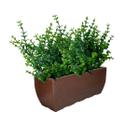 12 buques folhagem delicadas e realistas planta artificial para artesanato e arranjo floral DE8918
