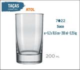 12 Copos Atol 200Ml - Multiuso