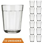 12 Copos Vidro Cachaça Americano Dose Shot 45ml Pinga Nadir - NADIR FIGUEREIDO