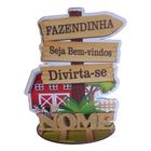 12 Display Centros placa fazendinha Personalizado Lembranças Festa - vvf decor