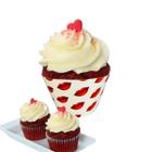 12 Forma Papel Cupcake Festa Beijo Dia Das Mães/ Namorados