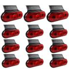 12 Lanterna Lateral Caminhão Carreta Facchini LED VM +Suporte