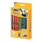 12 Lápis de cor Bic Evolution com estojo