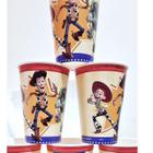 12 Lembrancinha copos personalizados Toy Story decoração festa