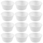 12 Ramekins 30ml Cada Mini Potes Servir Molhos Branco Uno Coza Restaurante Temperos