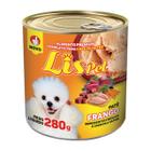 12 UNID - Alimento Completo / Ração Úmida / Patê para Cães Filhote - LISPET - Sabor Frango - 280G