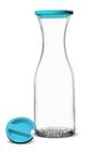 12 unidades - Decanter 1,2L Com Tampa Colorida - CISPER