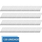 120 Talheres Blumenau Colher Cabo Firme inox Cor Branco Luxo