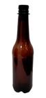 12un 350ml Growler garrafa Longneck Cerveja Chopp Artesanal C/ Tampa