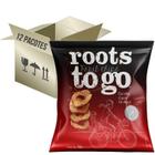 12X Chips De Maçã Com Canela Roots To Go 32G