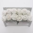 144 Mini Rosas De Eva Rosinha Artificial com 12 Buquês