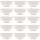 15 Bowls de Porcelana Branca Lyor 540ml Cumbucas Clean para Açaí Restaurante Sorveteria