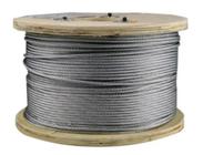 15 Metros Cabo Aço Galvanizado Flexível 1/4 Af 6x7 Starfer