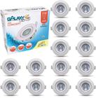 15 Spot Led Redondo Direcional 9W Branco Quente 3000k Bivolt - Galaxy Led