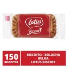 150 Biscoitos - 3 Pacotes x 50 - Lotus Biscoff