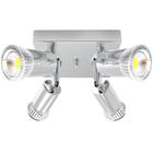 15CM de holofote quadrado, 220V Spotlight *4 pode ser girado para cima e para baixo luz do teto de ferro forjado, corredor de varanda do quarto corredor corredor luz teto do teto