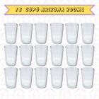 18 Copos de Vidro Arizona 200ML Transparentes e Resistentes