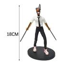 18cm Chainsaw Man Denji Anime Action Figure Denji Power Modelo Colecionável Boneca Brinquedo Para