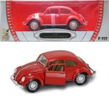 1967 Volkswagen Beetle Fusca Vermelho - Road Signature Collection - 1/18 - Yat Ming