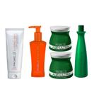 1Shampoo Age 1l + 1Leave in 250g + 2 Máscara Age 250g +1 Fluido Relax Probelle