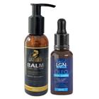 1Un óleo para barba 30ml+ 1Un balm hidratante 100ml- LGN Barber