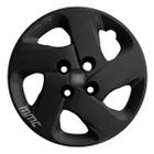 1x Calota MOBI ARGO PALIO Aro 14 Preto Fosco 298cb