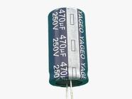 1x Capacitor Eletrolitico 470uf/250v 85 22x40mm Yageo