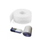 1xmt Tubo Termo Retrátil Branco Pvc 85mm(chato)-diametro54.1mm